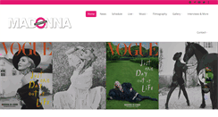 Desktop Screenshot of madonnaunderground.com